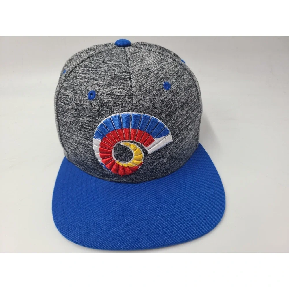 Colorado State‎ University Rams State Flag Zephyr Snapback Hat Cap NCAA Heather